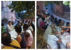 Bellissimi di Dolcedo, la cena dell’amicizia con i migranti