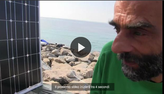 Ventimiglia, un contadino costruisce pannello solare: migranti in coda per ricaricare i cellulari
